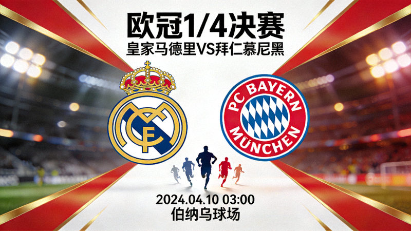 欧冠皇家马德里队对阵拜仁慕尼黑队赛前预告图片